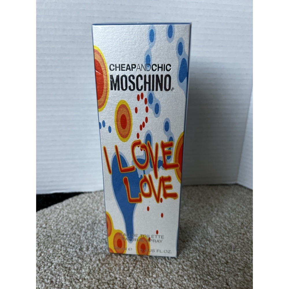 Moschino I Love Love Eau de Toilette Women Fragrance 3.4oz NIB SEALED - Picture 2 of 11